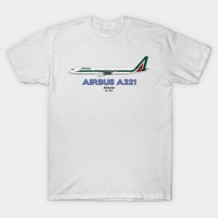 Airbus A321 - Alitalia T-Shirt